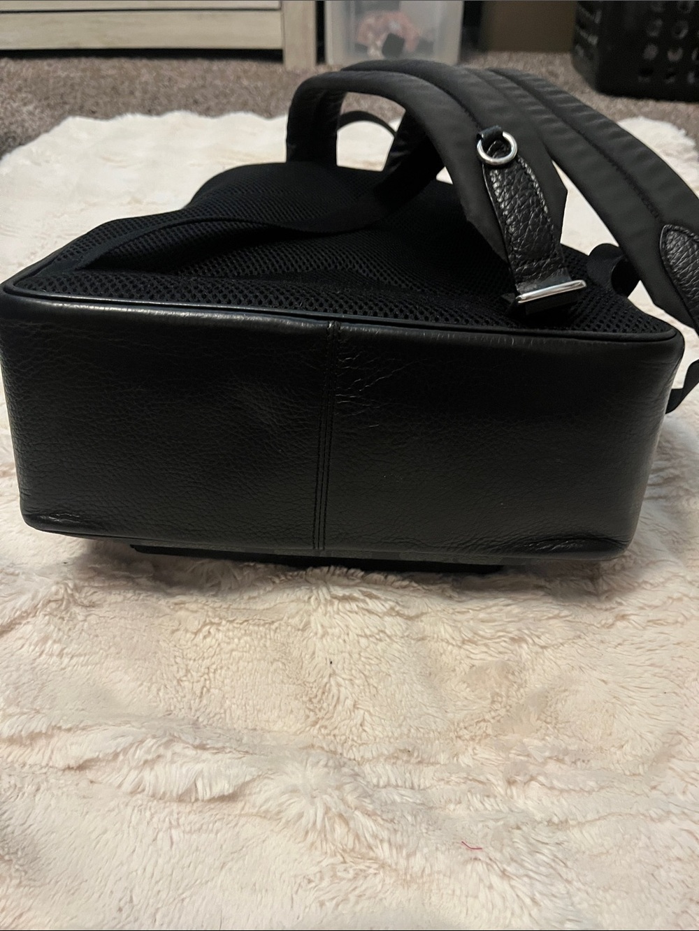 Coach Black Signature Canvas Mini Backpack - Picture 3 of 7